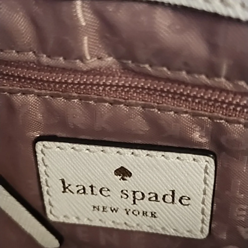 Kate Spade NY White Perforated Bag
